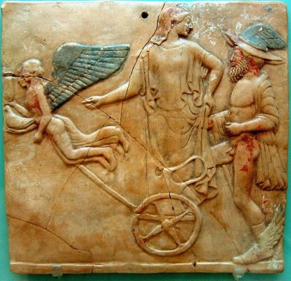 Eros, Ermes e Afrodite
