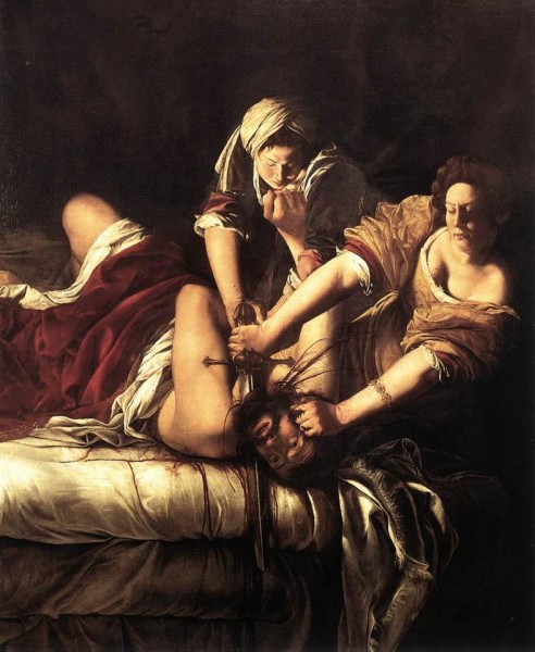 Giuditta e Oloferne - Galleria degli Uffizi - Firenze