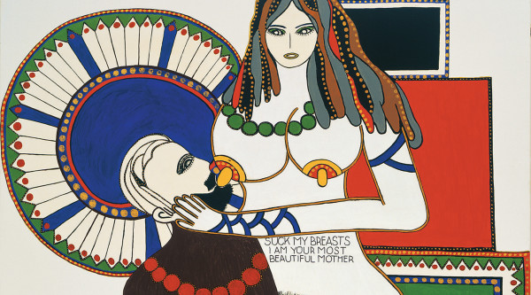 Dorothy Iannone Suck my breast I am your most beautiful mother, 1970-1971
