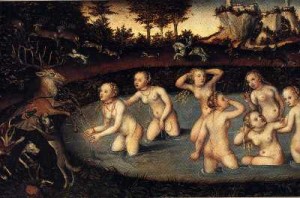 Lucas-Cranach-il-vecchio-Diana-e-Otteone-dopo-il-1450.