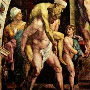 Gian Lorenzo Bernini – Enea, Anchise e Ascanio in fuga da Troia (Roma, Galleria Borghese, 1618-1619)
